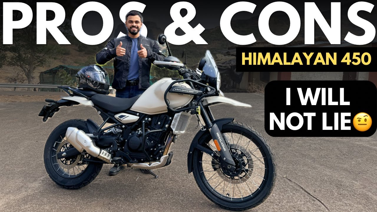 Royal Enfield Himalayan 450 Positives & Negatives Explained Clearly👍🏻