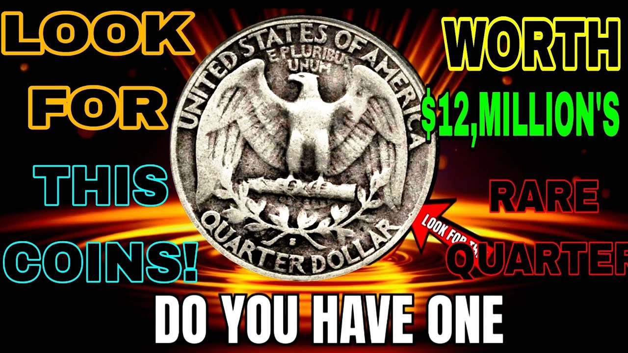 Quarter Dollar Coins Worth Thousands | Rare Years and Error Varieties Explained
