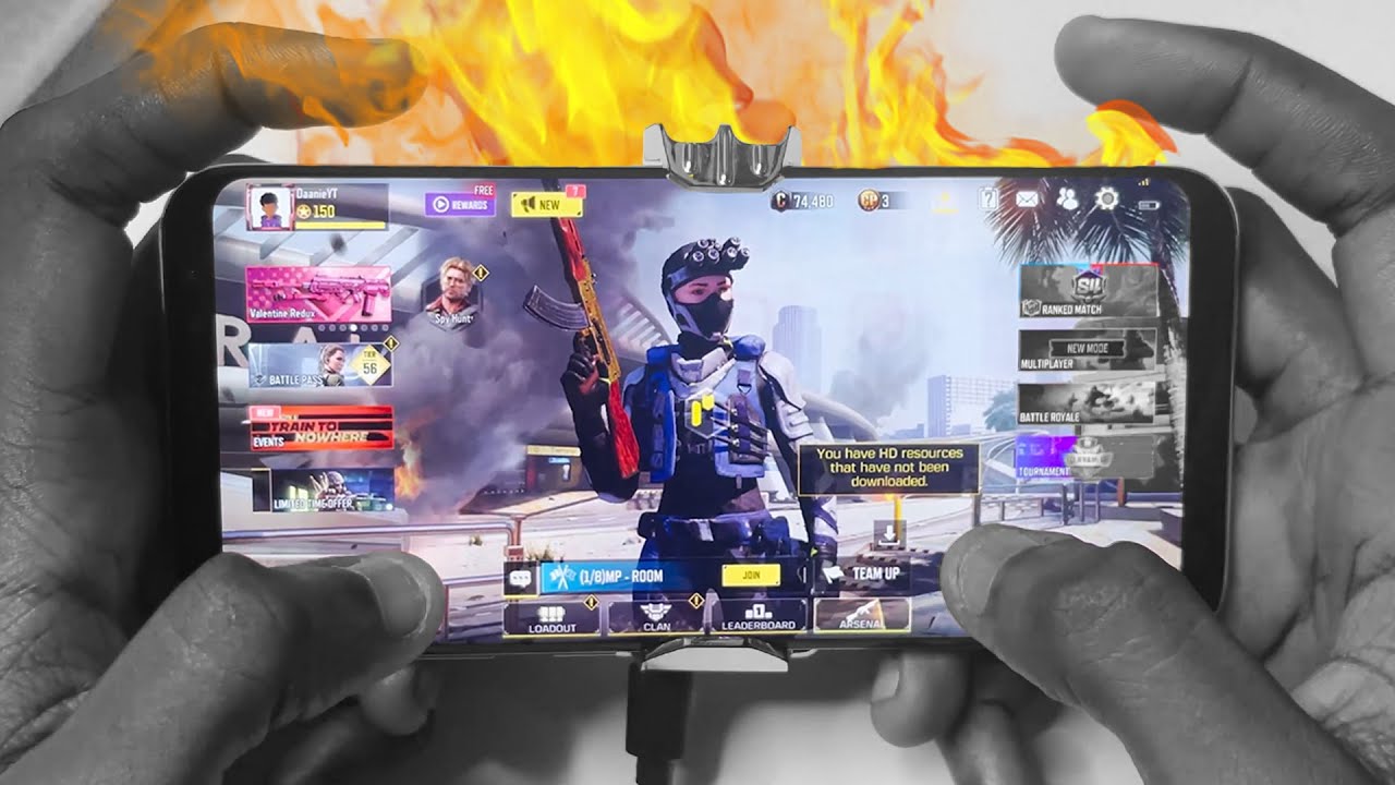 Samsung Galaxy S8+ in 2022: Gaming test and overheating fix (Ft. Exynos 8895) | Call Of Duty Mobile