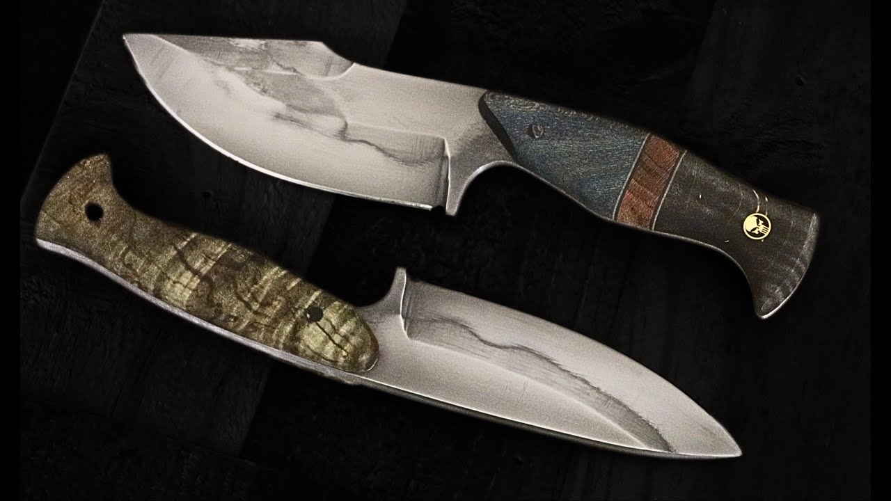 Making Two Knives, One Kind Of Hamon.