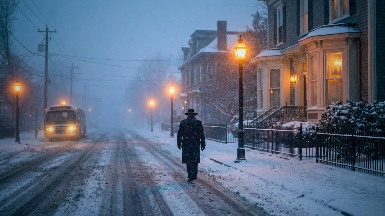 Dark Academia Snowy Night | Piano & Violin for Study & Focus