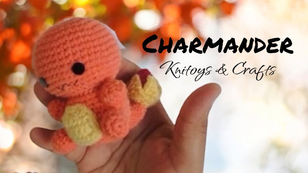 CHARMANDER AMIGURUMI POKÉMON CROCHET - TUTORIAL 1/2