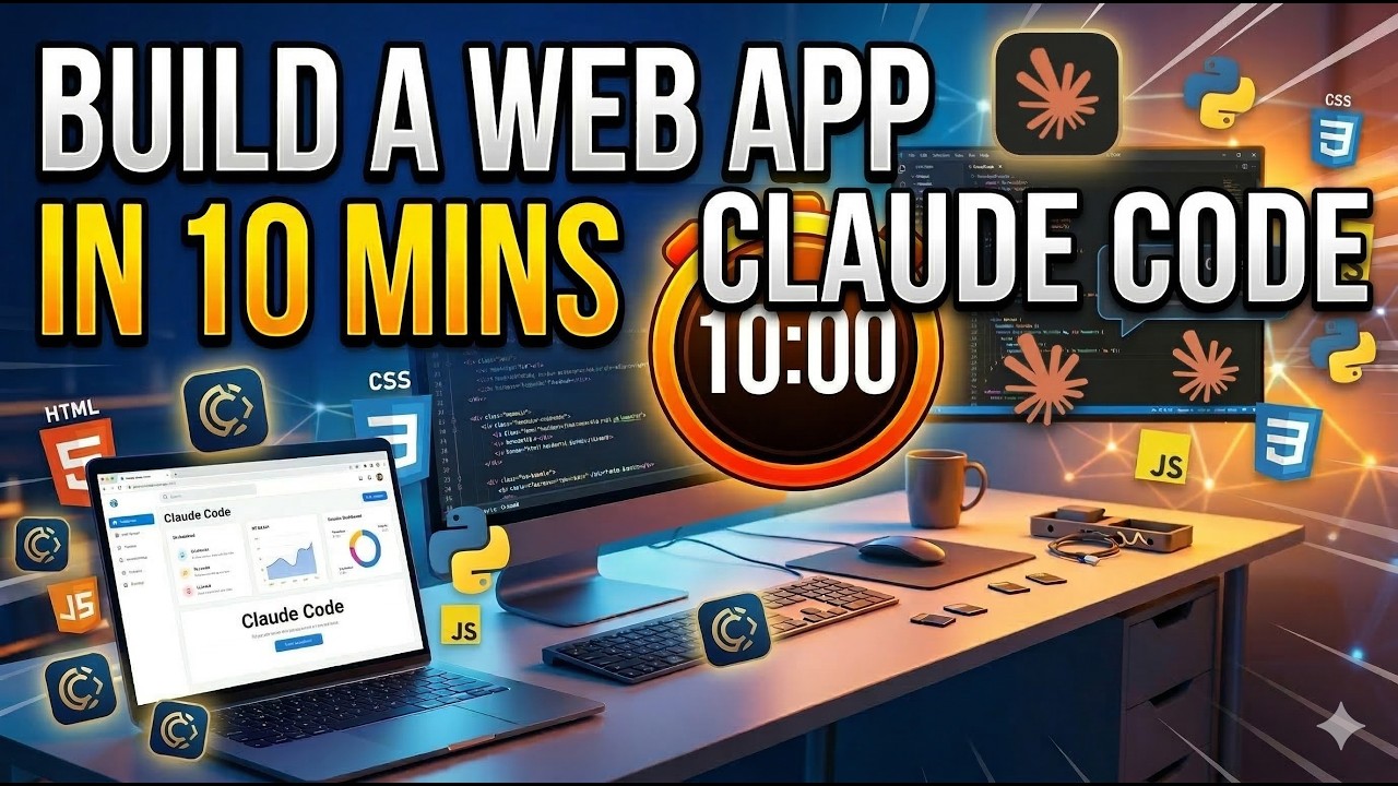 Build a Web App in 10 Mins (Zero Coding Required)