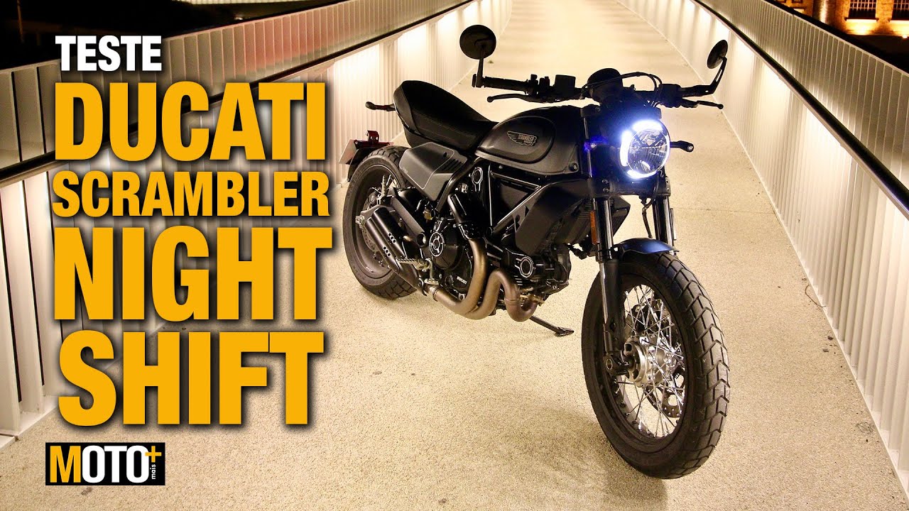 Teste Ducati Scrambler NightShift - Uma criatura da Noite...