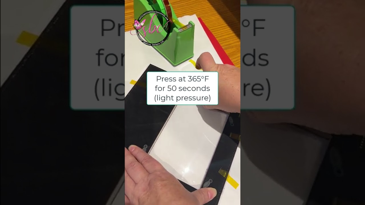 How To Sublimate a PU Leather Photo Frame
