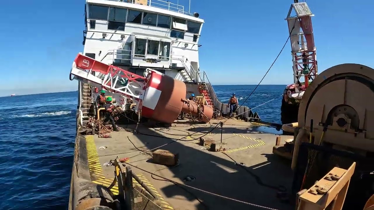 Working Buoys with USCGC George Cobb