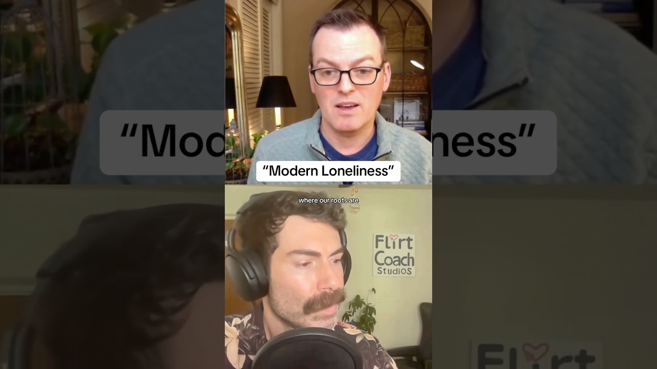 What&rsquo;s fueling the modern loneliness epidemic? #modernloneliness #lonelinessepidemic #flirtcoach