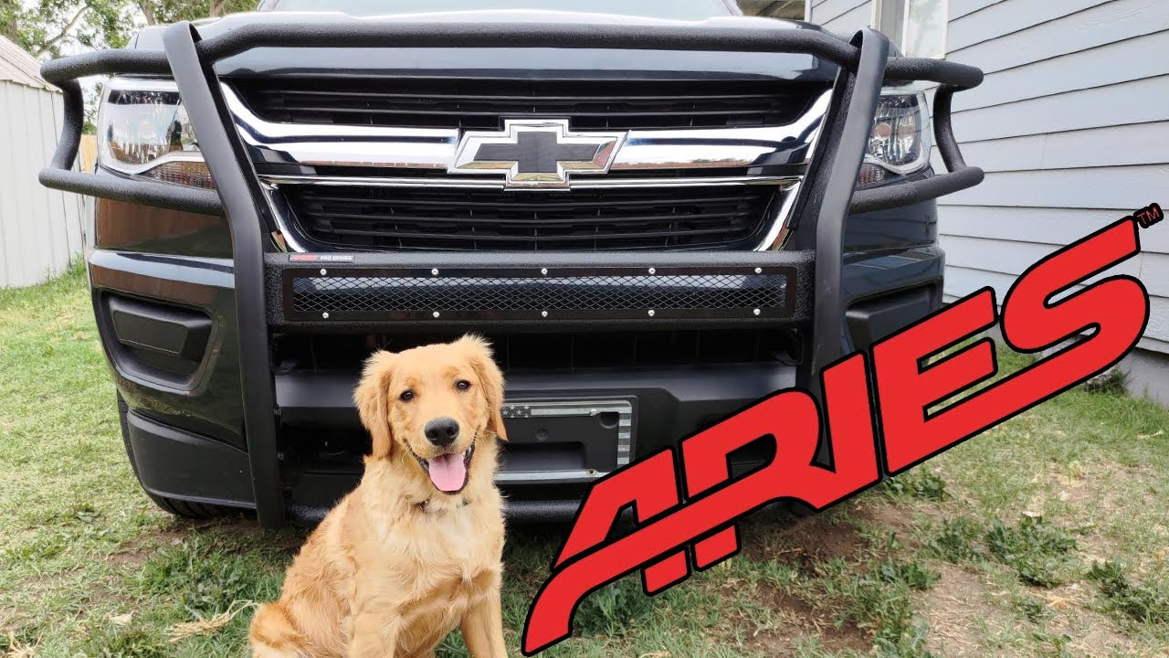 Installing ARIES PRO SERIES GRILLE GUARD on Chevrolet Colorado/Canyon