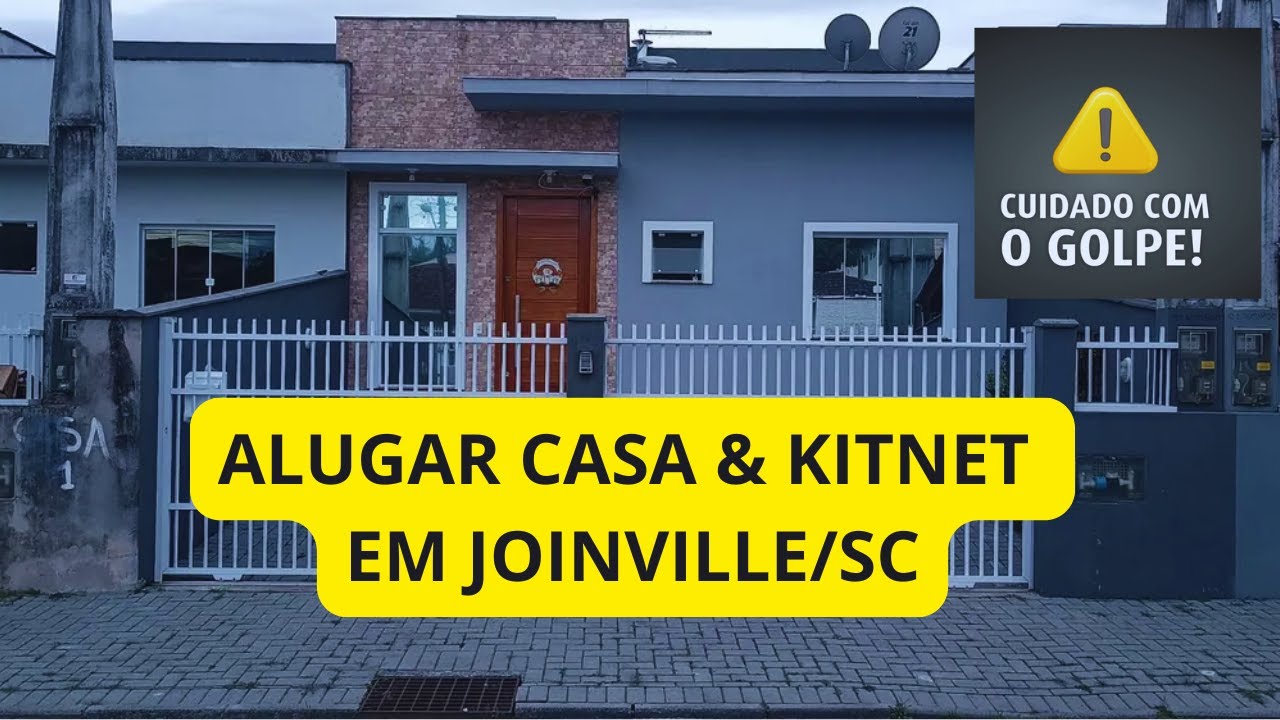 📍[Aluguel em JOINVILLE] Dicas e Cuidados ao alugar Casa e Kitnet em JOINVILLE/SC - Neide Pires