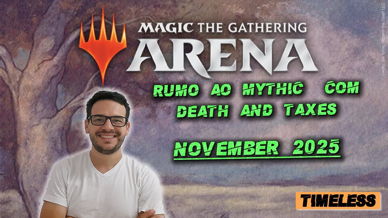 MTG Arena - Iniciando a jornada do DaT no Magic Arena Nov 2025