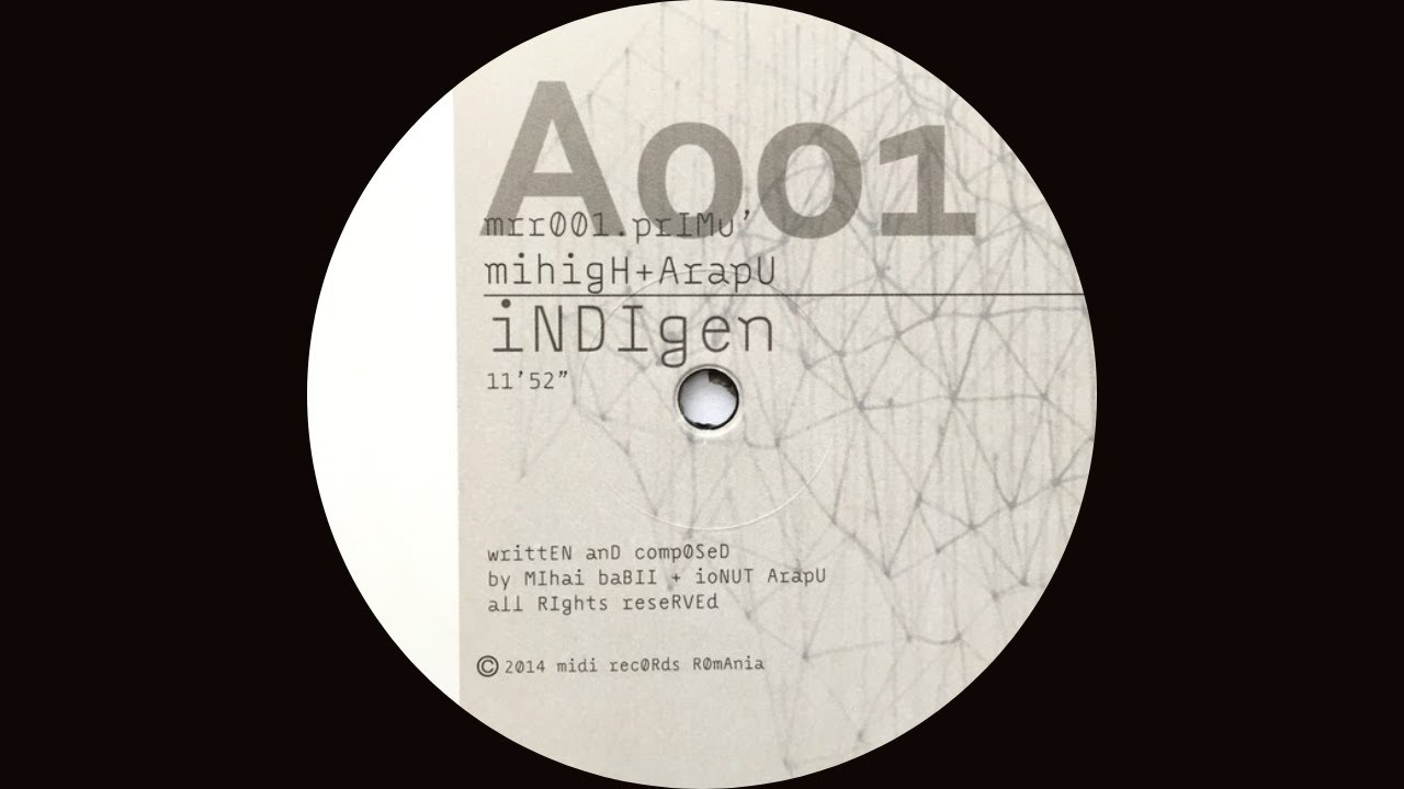 Mihigh & Arapu - Indigen [mrr... 001]