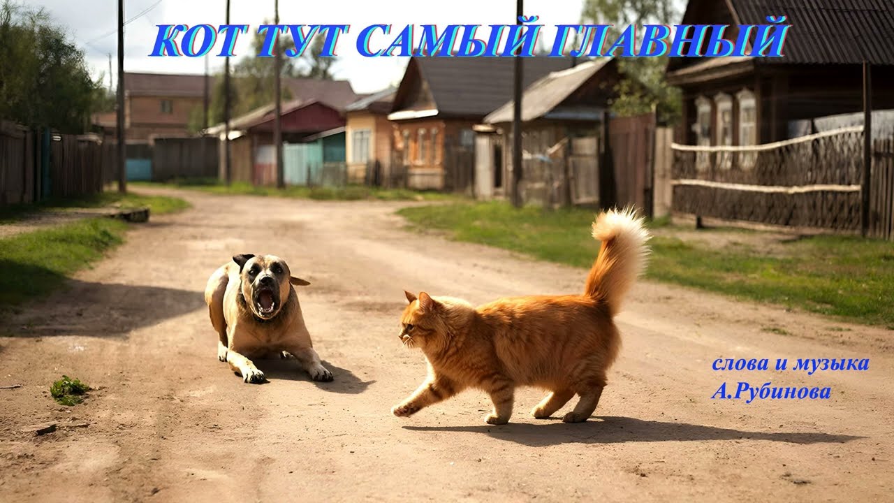 Кот тут самый главный