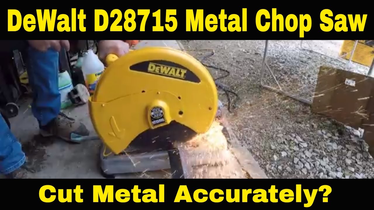 DeWalt Metal Chop Saw Trying To Find A Solution For Accurate Metal Cutting #195