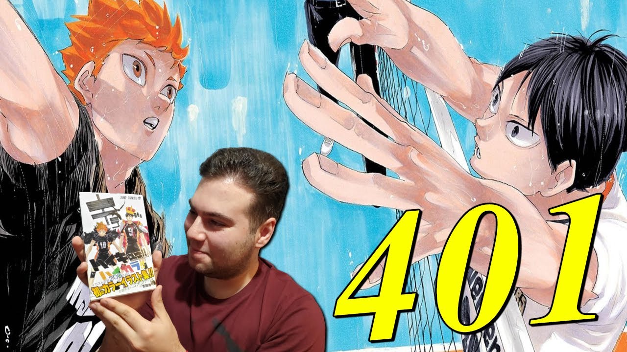 Haikyu!! Chapter 401 Reaction - THE PROMISE AND THE DREAM HAVE BEEN KEPT!!! ハイキュー!!