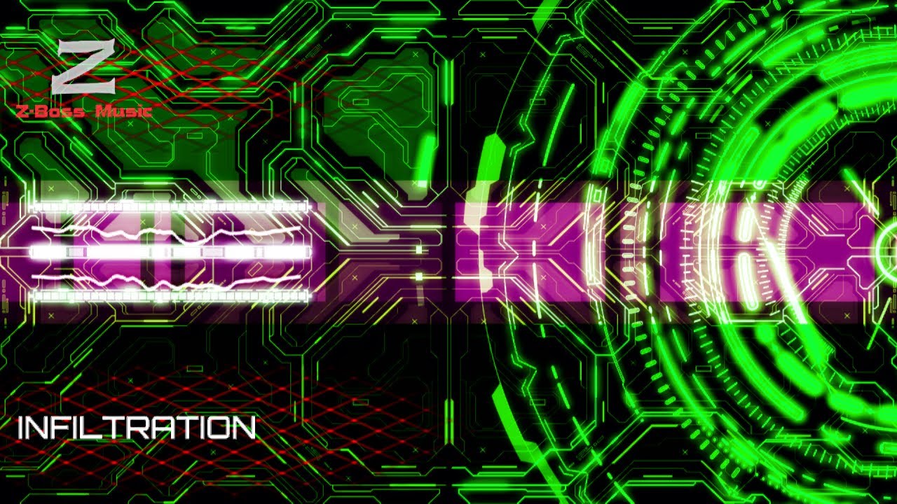 Cyberpunk / Rap Hip-Hop Instrumental / Dark Electro - Infiltration