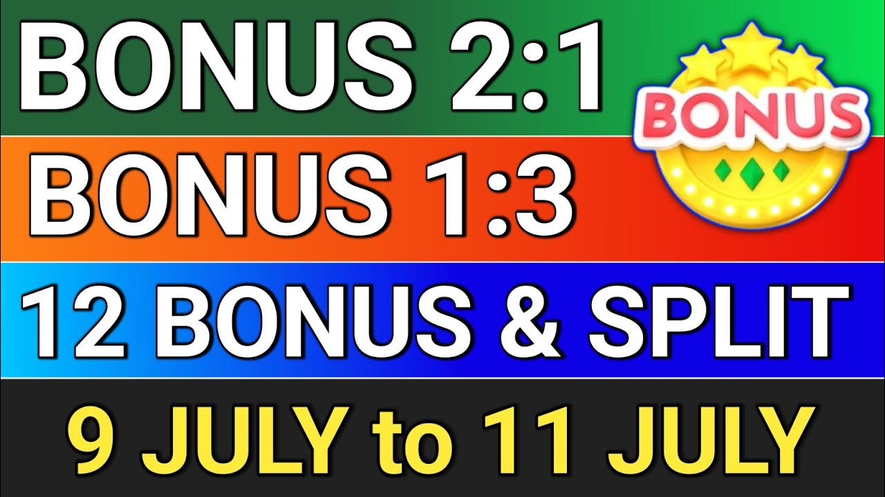12 bonus and split news? #bonus #bonusshare  #split