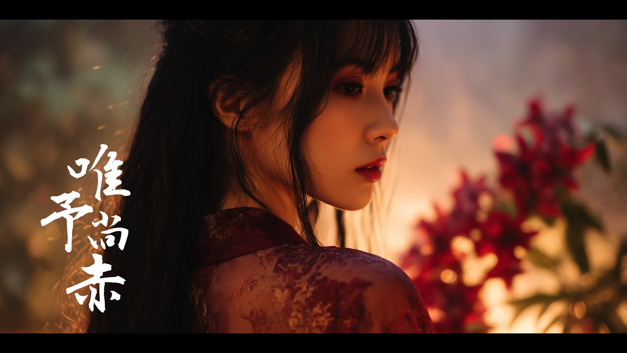 【古風絕唱】《唯予尚赤》狐骨冷於月，心火不滅...｜霧月 Xiaoloulou｜萬物皆寂，唯赤能記愛 (Official Lyric Video)