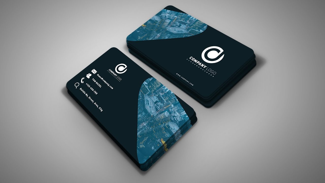 Photoshop Tutorial - Business Card Design