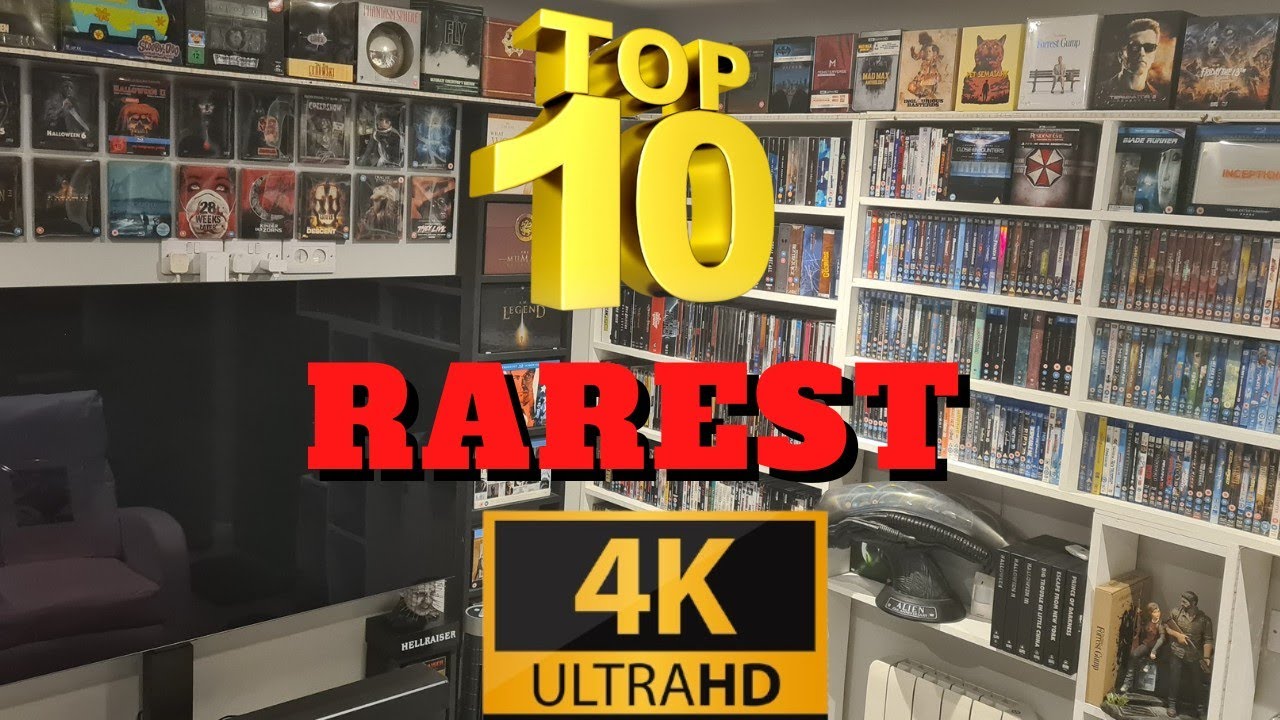 My Top 10 Rarest 4k Ultra HD Blurays In My Collection.