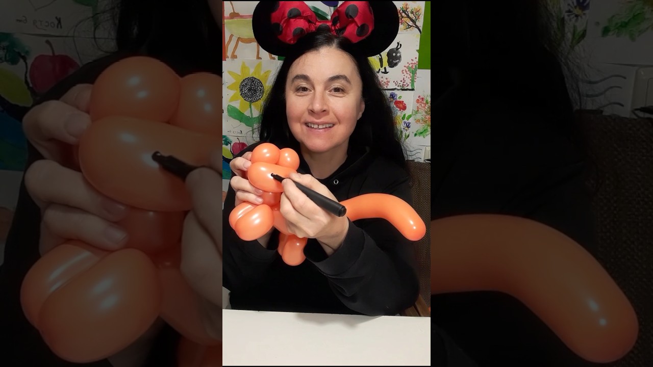 How to Make a Balloon Cat #cat #balloonanimals #ballooncat