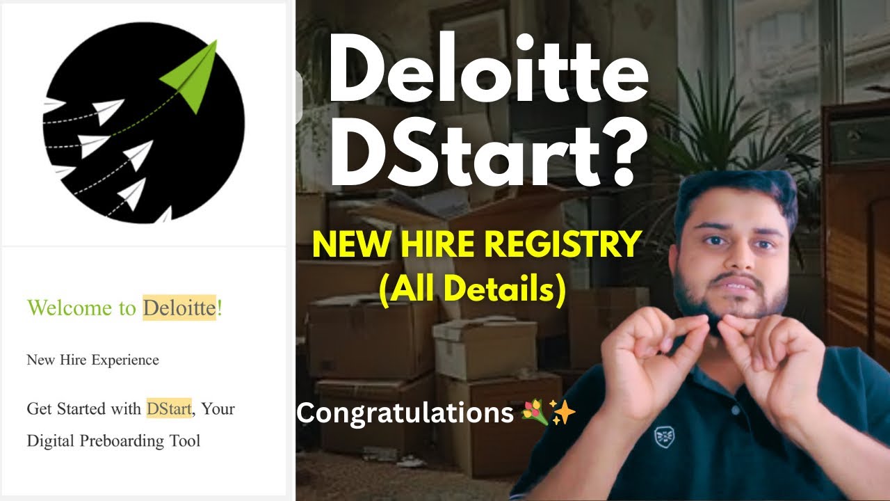 What is Deloitte DStart | New Hire Registry (NHR) | Complete Details 