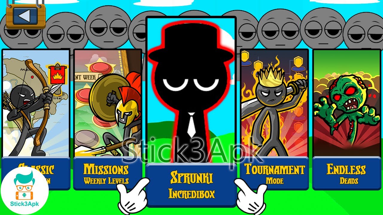SPRUNKI INCREDIBOX IS HERE.. TOURNAMENT | Stick War Legacy Mod | Stick3Apk