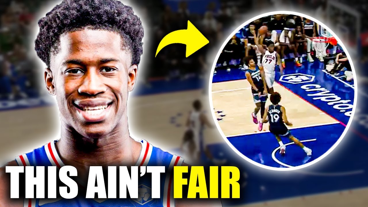 VJ Edgecombe Sixers Breakout... (Breakdown)