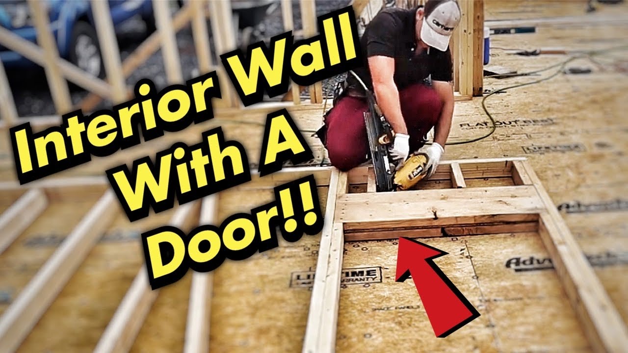 How To Build An Interior Wall With A Door - Load Bearing VS Non-Load Bearing Doorway