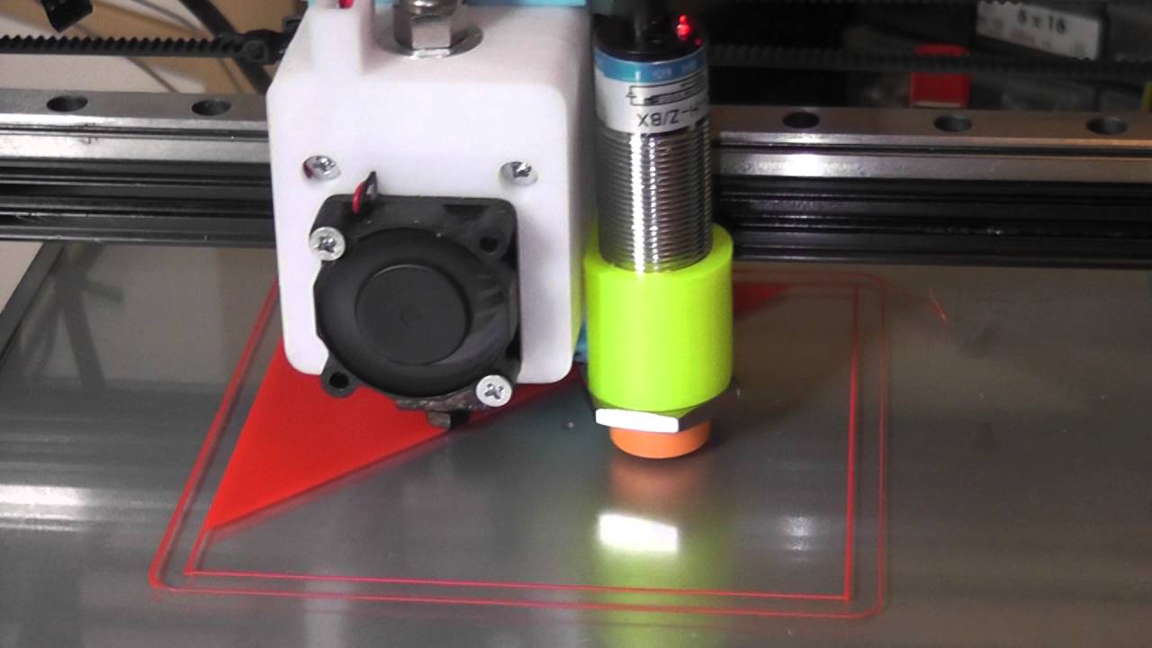 3D Printing with a capacitive sensor ABL
