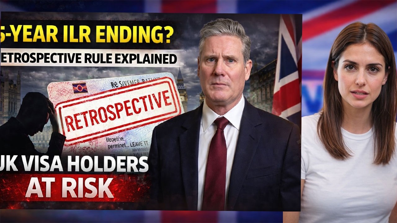 5-Year ILR Ending? | Retrospective Rule Explained | UK Visa Holders at Risk