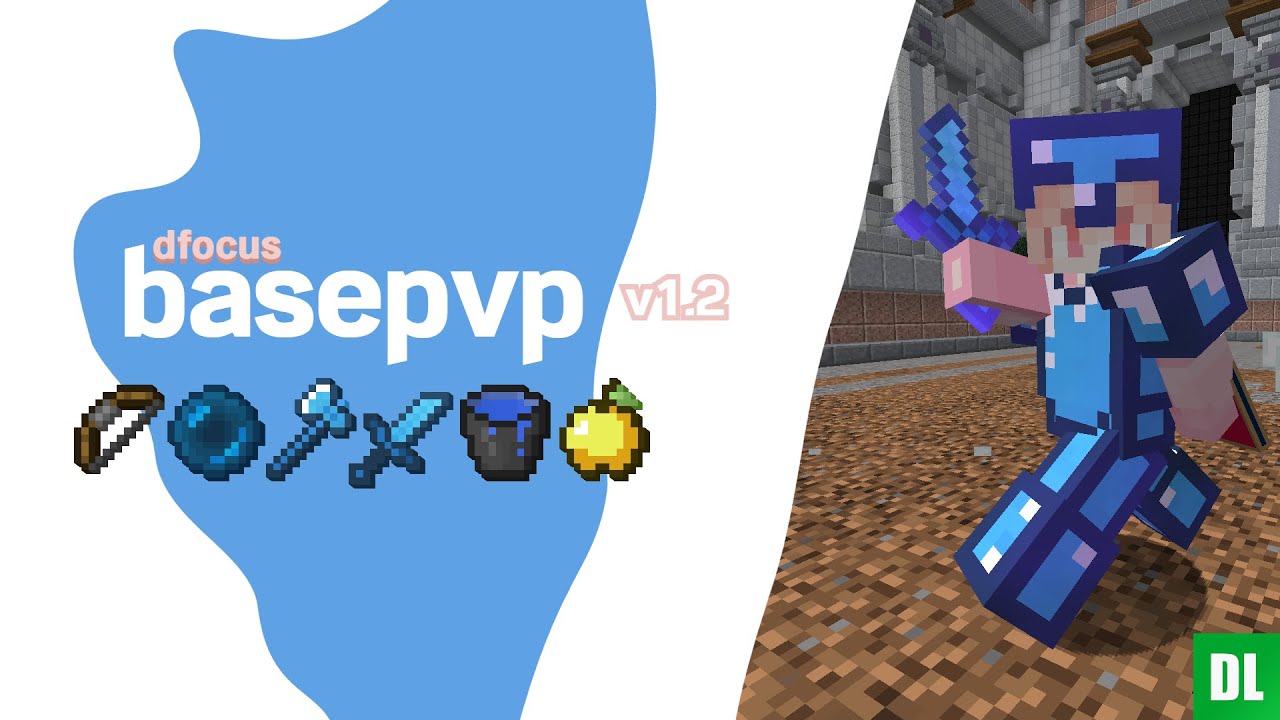 basepvp texture pack update v1.2 | java and bedrock