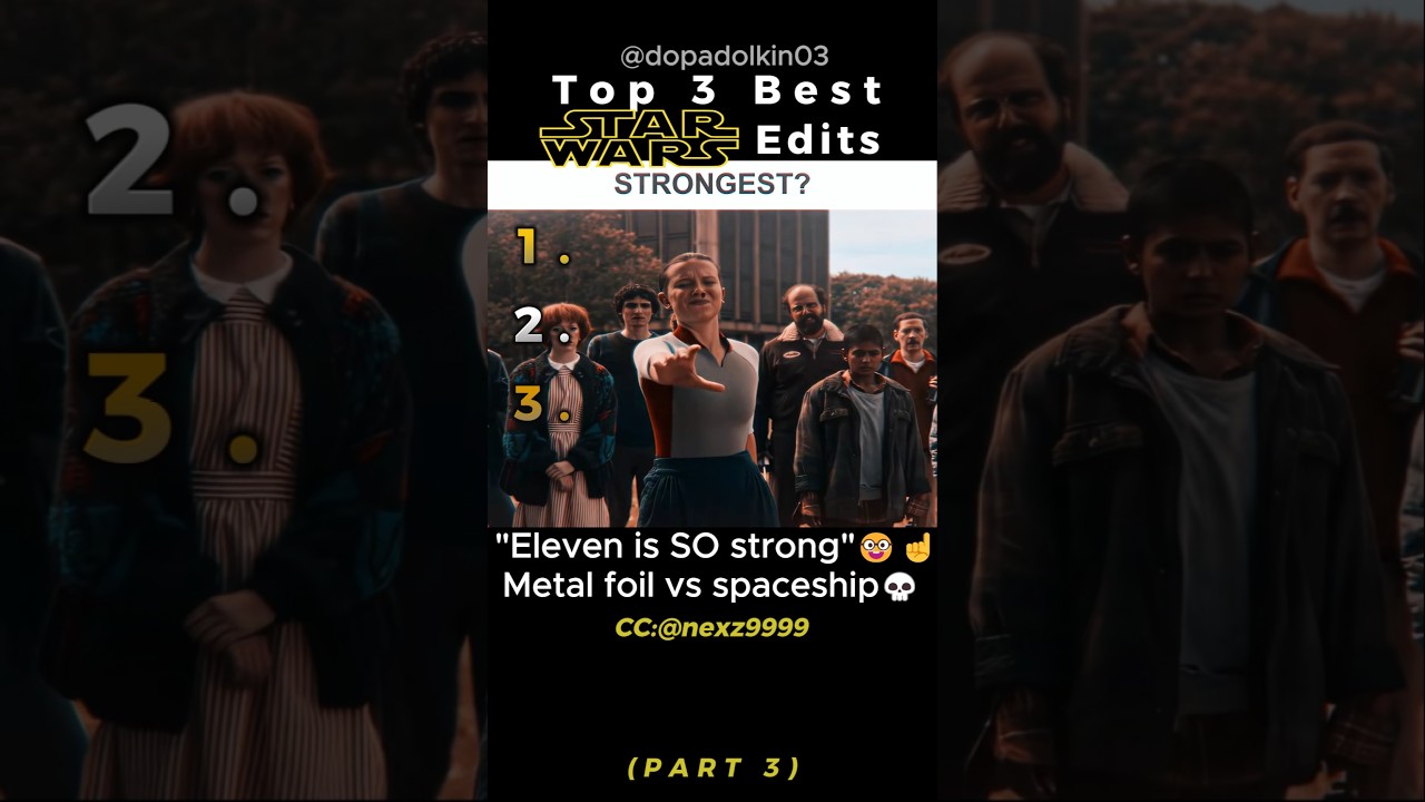 Ranking the Best Star Wars Edits PART 3