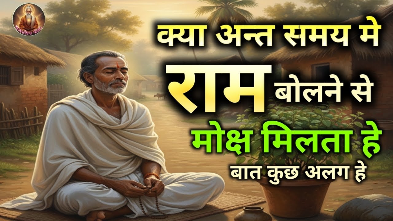 क्या अन्त समय मे राम बोलने से मोक्ष मिलता हे? | राम नाम जप की सच्चाई 