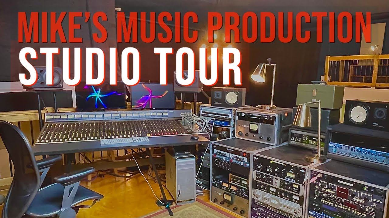 Epic Recording Studio above a Vintage Guitar Store | Mike's Music Production