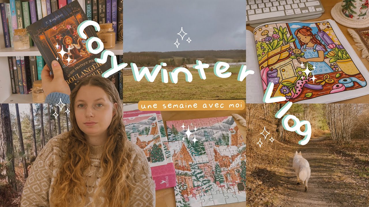 Cosy colo, mini puzzle et réceptions 🧶🧦 Cosy Winter Vlog