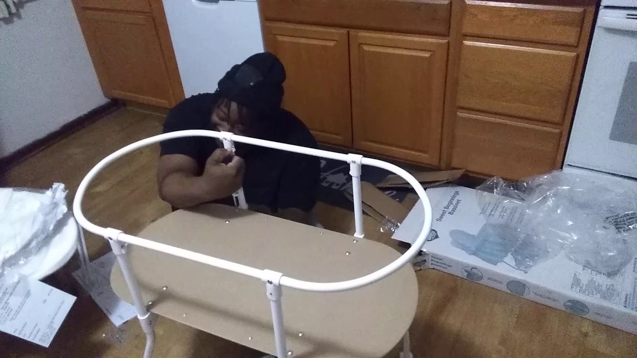 PUTTING UP MY GRANDBABY'S BASSINET!