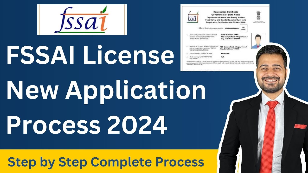 Food License Registration Online Apply 2024 | FSSAI Registration Process | FSSAI Food License 2024