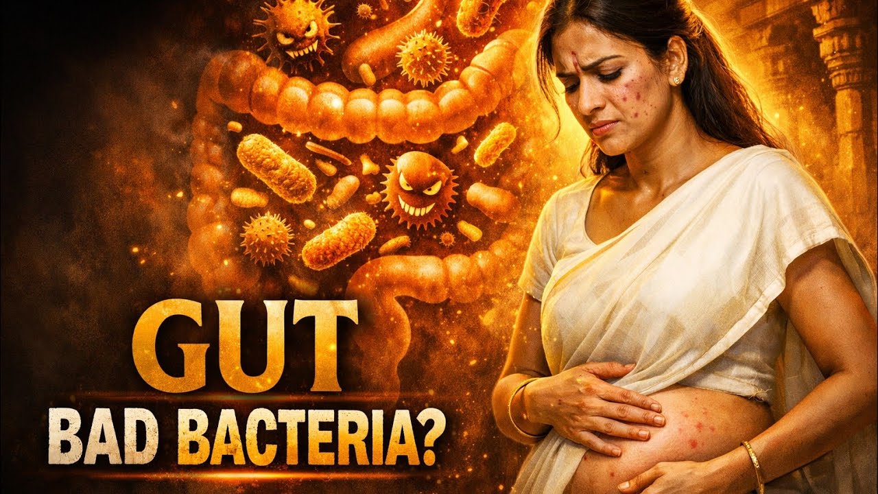 Acne, Constipation, bloating ka root cause … bad Bacteria का आक्रमण! #guthealth #microbiome 