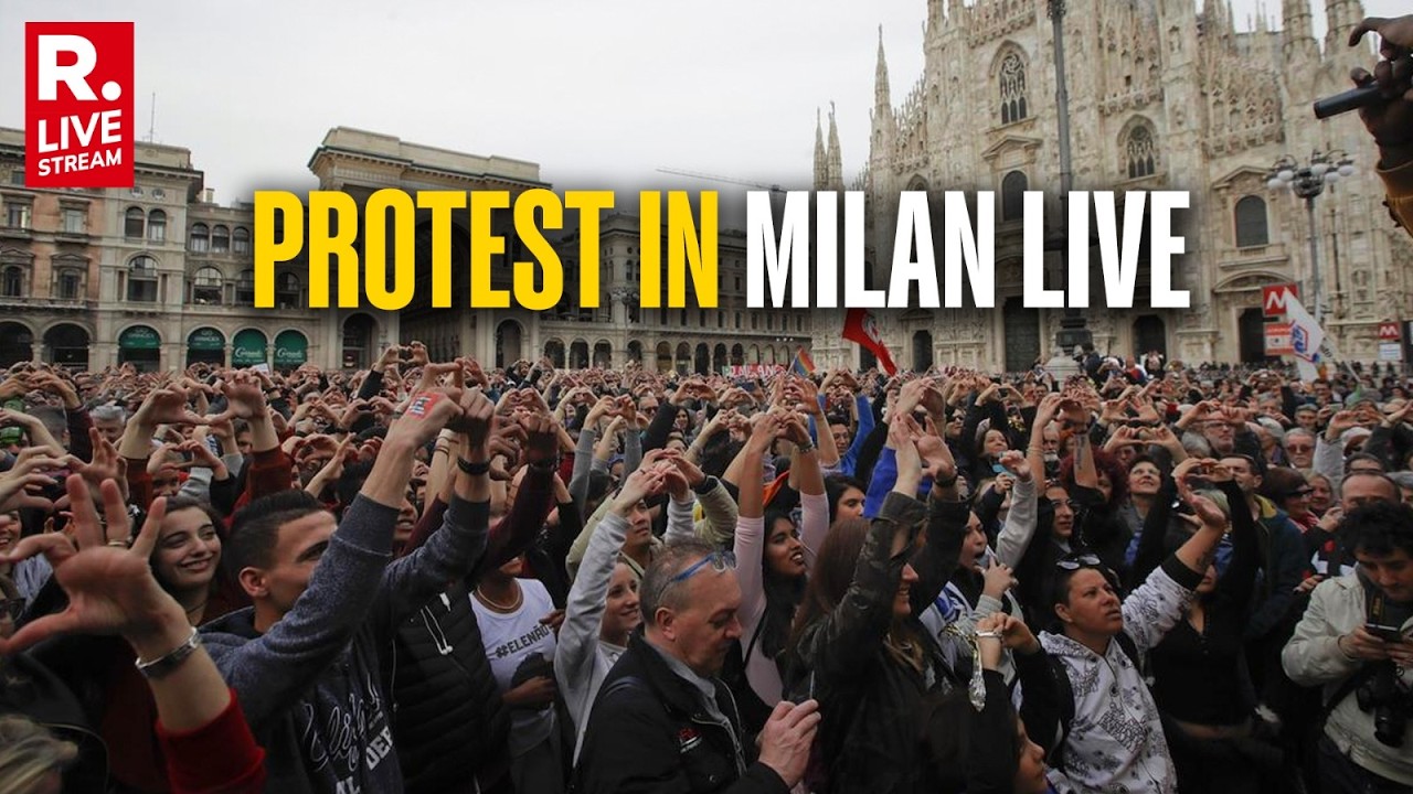 Protest LIVE: Demonstrators Stage Protest In Central Milan | Winter Olympics | U.S. Immigration