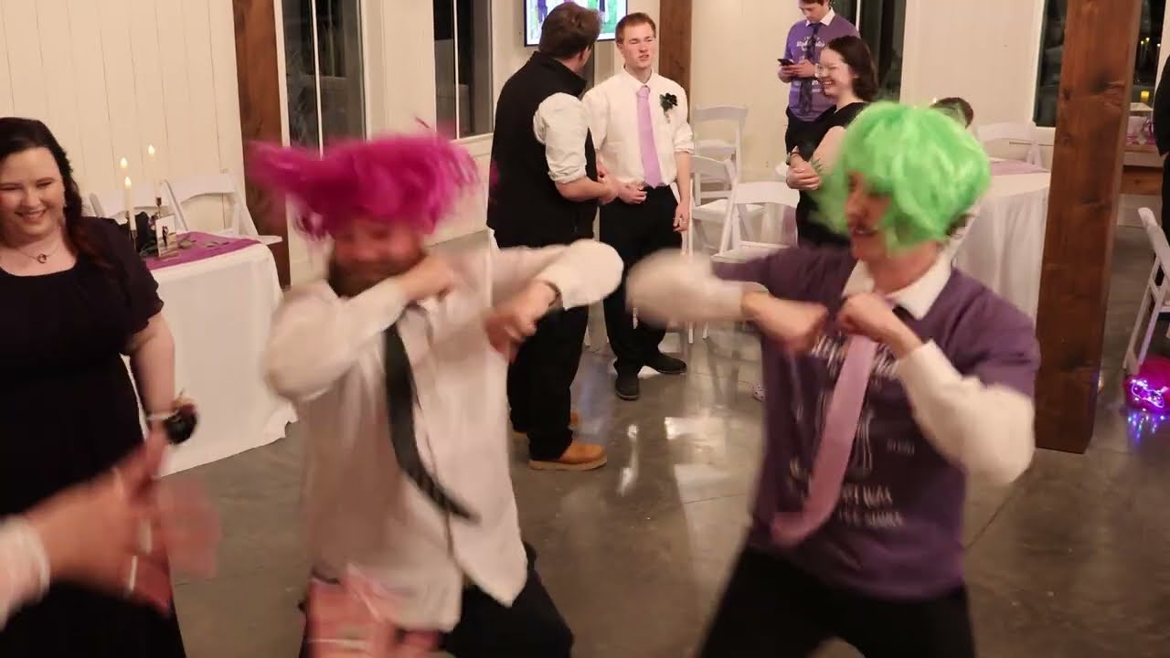 Party dancing: Steph & Nate's wedding