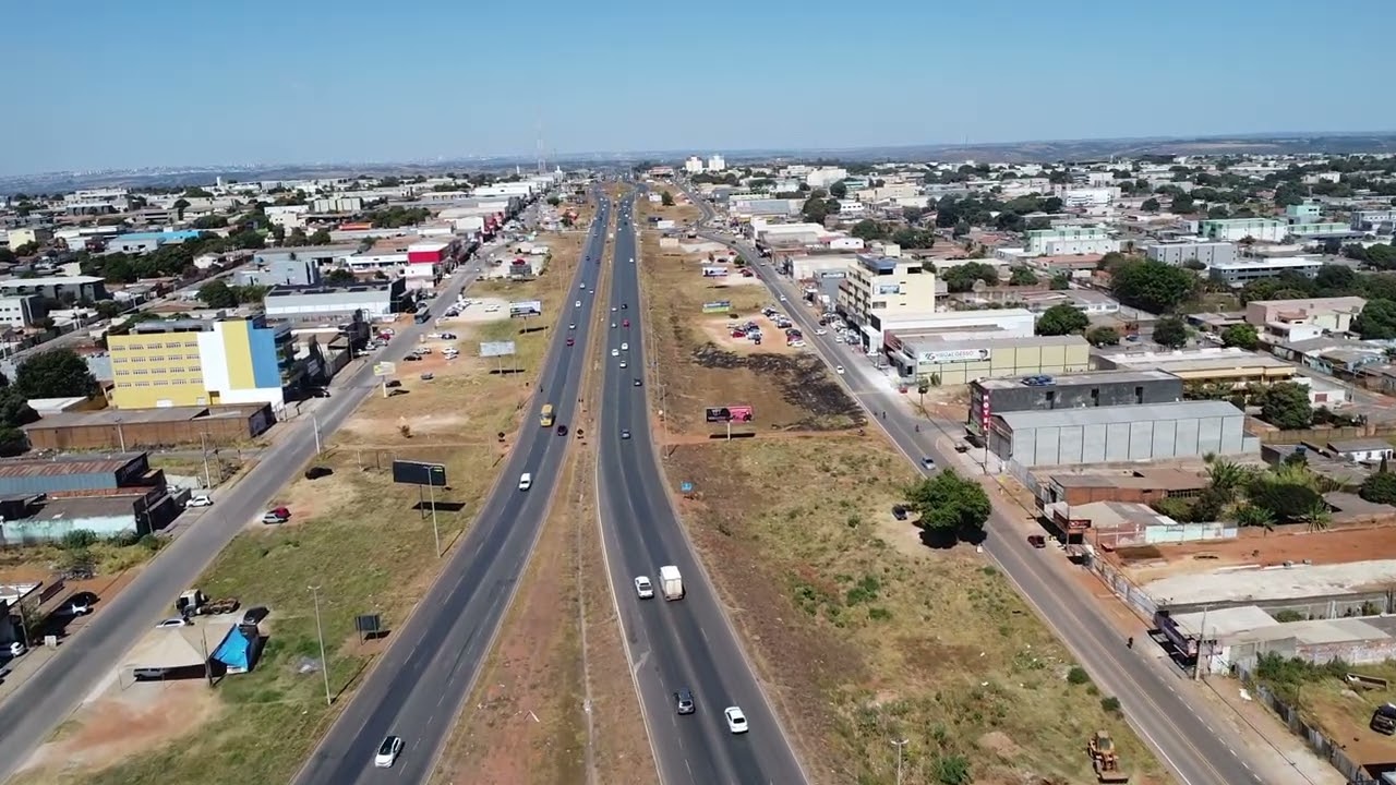 Águas lindas de Goiás, drone dji