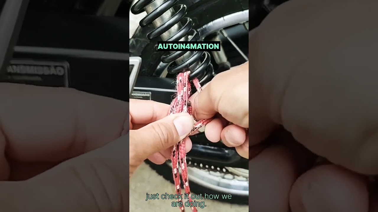 DIY Bike Rear Shocks Preload Adjustment  #diy #shorts