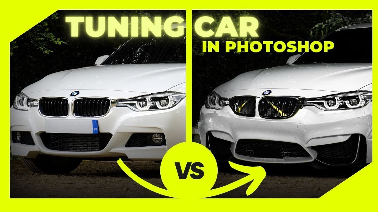 Virtual Tuning - PhotoShop Tutorial | How make Tuning In PhotoShop? 