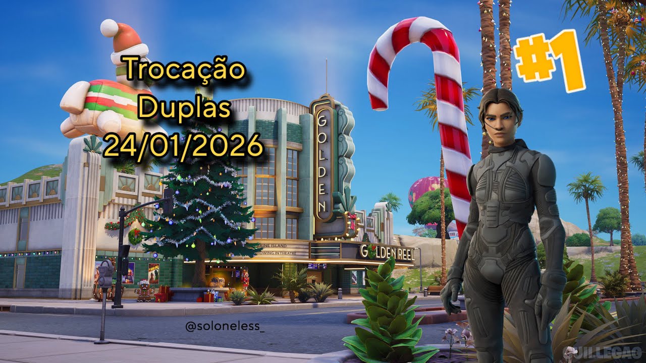 Trocação Duplas | 24/01 | Vitória Royale 👑
