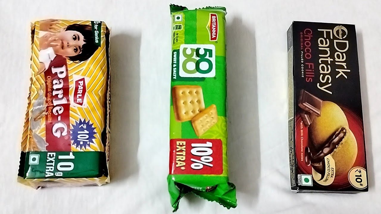 Parle-G Глюкоза против 5050 Сладкие и соленые против Темных Фэнтези Шоколадные начинки || Бисквит...