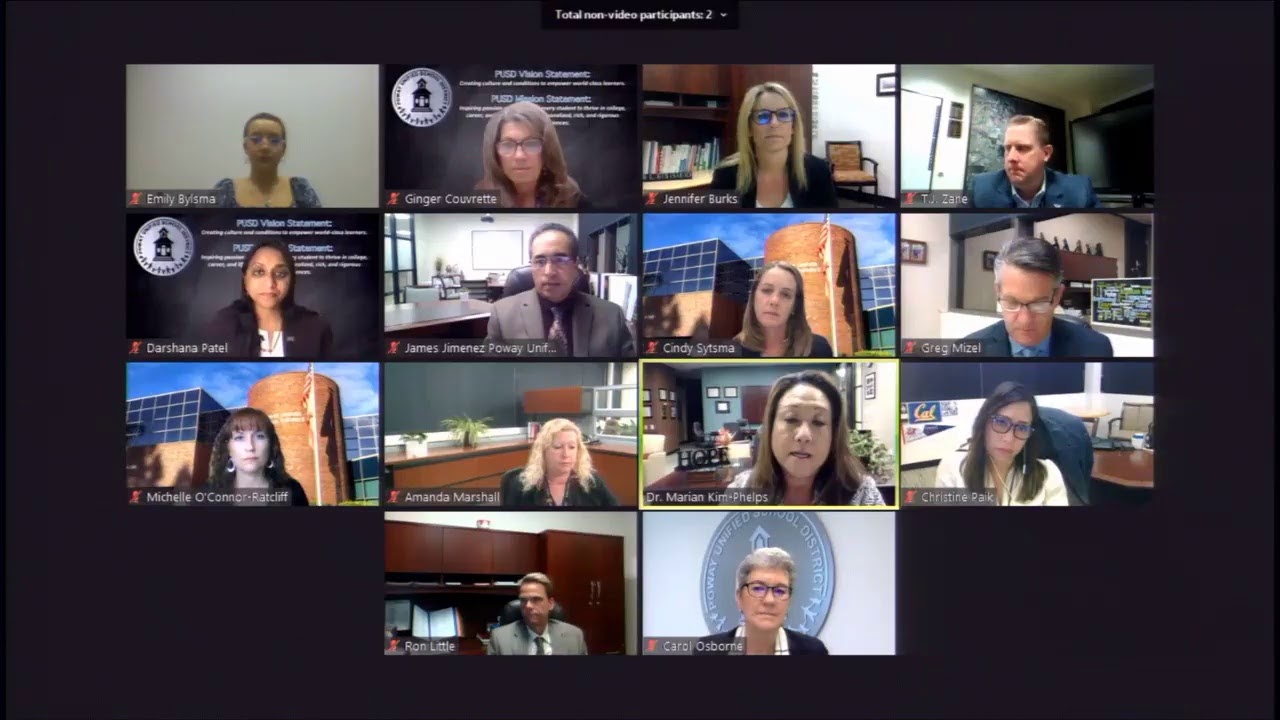 PUSD BOE Meeting 01/14/21