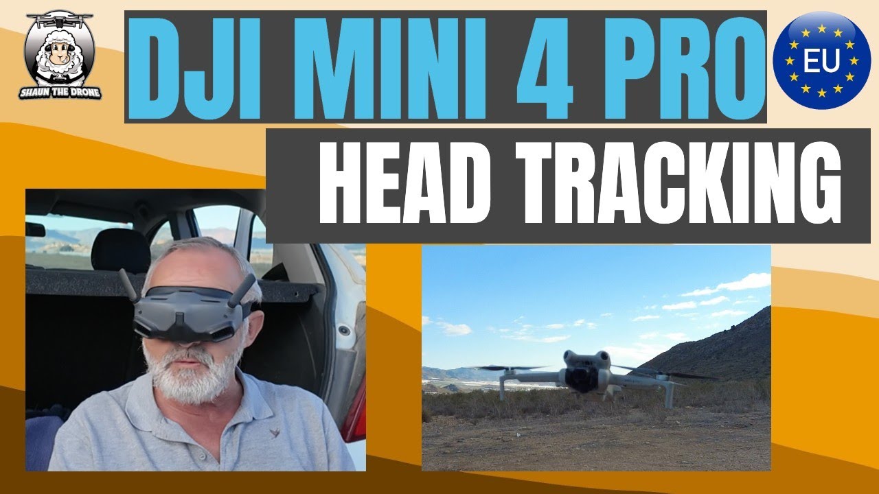 DJI Mini 4 Pro How to do Head Tracking DJI Goggles Integra #shaunthedrone