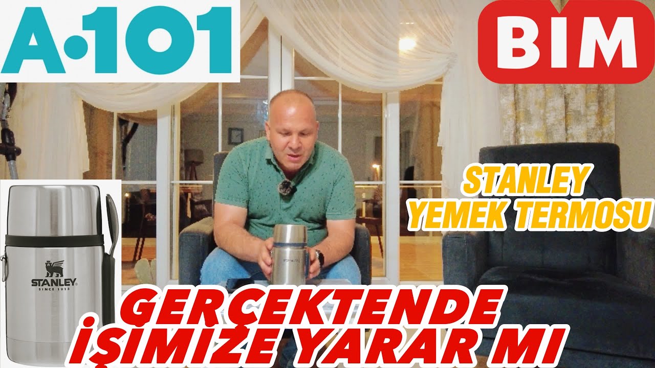 BİM'in AKTÜEL ÜRÜNÜ STANLEY YEMEK TERMOSU GERÇEKTENDE YEMEKLERİ SICAK TUTUYOR MU?