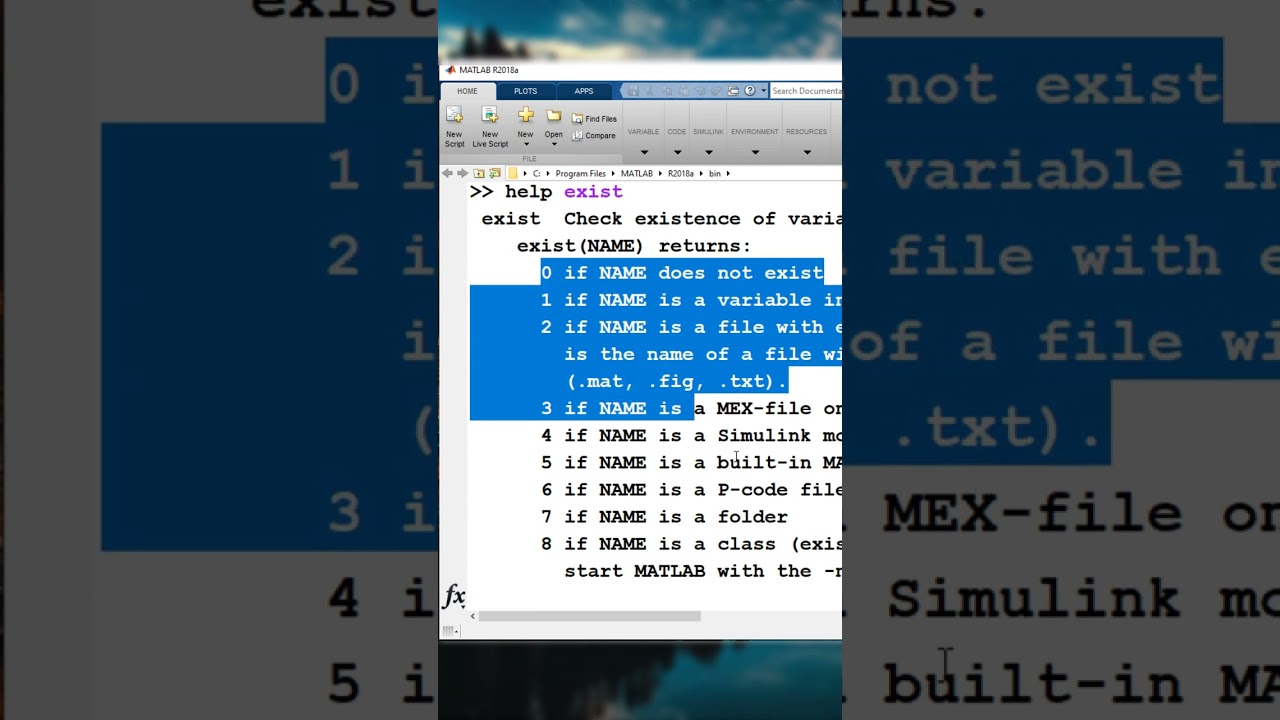 Variable & assignments  part 2 | MATLAB Shorts 2 | #shorts