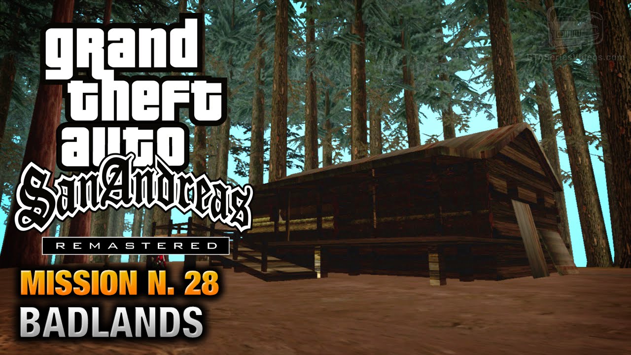 GTA San Andreas Remastered - Mission #28 - Badlands (Xbox 360 / PS3)